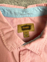 Load image into Gallery viewer, The Foundry Supply Co Shirt Adult Large Tall Pink Button Up Casual Collared Mens