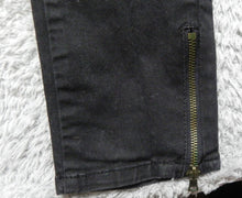 Load image into Gallery viewer, I&M Premium Jeans Womens 9 (31x27) Mid Rise Ankle Zip Pockets Tapered Denim Lady