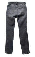 Load image into Gallery viewer, J Crew Jeans Womens 25x27 Black Whiskered 8" Toothpick Super Skinny Denim Ladies