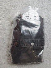 Load image into Gallery viewer, Agnes Orinda Vest Womens 4X Black Button Up Denim Jean Pockets Rugged Plus Lady