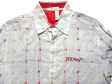 Load image into Gallery viewer, Rocawear Shirt Adult Medium Button Up Short Sleeve Windowpane Plaid Casual Mens