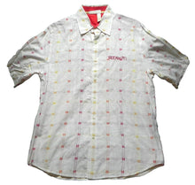 Load image into Gallery viewer, Rocawear Shirt Adult Medium Button Up Short Sleeve Windowpane Plaid Casual Mens