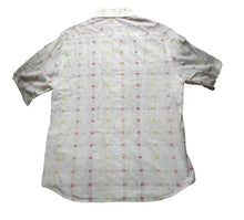 Load image into Gallery viewer, Rocawear Shirt Adult Medium Button Up Short Sleeve Windowpane Plaid Casual Mens