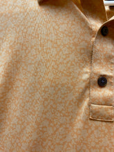 Load image into Gallery viewer, FJ FootJoy Shirt Adult Large Orange AOP Flower 1946 Embroidery Golf Polo Mens