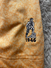 Load image into Gallery viewer, FJ FootJoy Shirt Adult Large Orange AOP Flower 1946 Embroidery Golf Polo Mens