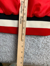 Load image into Gallery viewer, VTG Bella Vista Jacket Adult Extra Small Red Bomber Varsity Snaps DeLong Mens