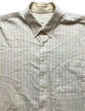 Load image into Gallery viewer, Cutter & Buck Shirt Adult 2XT 2X Tall Button Up Short Sleeve Casual Plaid Mens