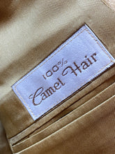 Load image into Gallery viewer, Bespoke Sport Coat Mens 40 Butterscotch Single Breasted Camel Hair Suit Blazer