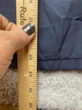 Load image into Gallery viewer, Adidas Jacket Adult Large Navy Full Zip Three Stripes Logo Windbreaker Mens