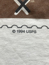 Load image into Gallery viewer, VTG USA Texas Shirt Adult Large Single Stitch USPS 1845 Commemorative Stamp 90s
