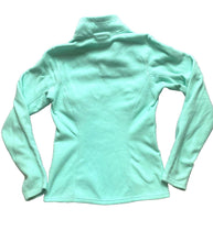 Load image into Gallery viewer, The North Face Jacket Womens Extra Small Mint Green Fleece 1/4 Zip Pullover
