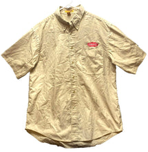 Load image into Gallery viewer, Peterbilt Shirt Adult Medium Technician Institute Patch Button Up Workwear Mens