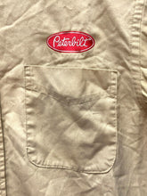 Load image into Gallery viewer, Peterbilt Shirt Adult Medium Technician Institute Patch Button Up Workwear Mens