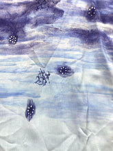 Load image into Gallery viewer, VTG Ali Miles Shirt Womens 16 Extra Large Blue Rayon Boho Peasant Boxy Oversized