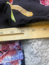 Load image into Gallery viewer, Super Massive Shirt Adult Extra Large Black Rainbow AOP Magic Mushroom Rayon Men