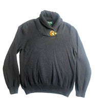 Load image into Gallery viewer, Lauren Ralph Lauren Sweater Womens Large Black Shawl Collar Toggle Outerwear