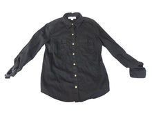 Load image into Gallery viewer, Michael Kors Shirt Womens 6 Medium Button Up Long Sleeve Collared Pocket Ladies