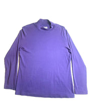 Load image into Gallery viewer, Duluth Trading Shirt Adult Large Purple Turtleneck Base Layer Pullover Mens