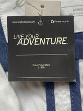 Load image into Gallery viewer, Eddie Bauer Jacket Womens 10 Small White Legend Wash Stretch Buttons Spandex NWT