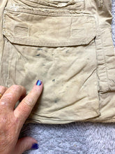 Load image into Gallery viewer, Cabelas Jacket Adult Extra Large Khaki Zip Up Safari Vest Outdoor Camping Mens