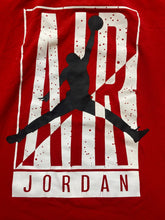 Load image into Gallery viewer, Air Jordan Shirt Womens Large Red Jumpman Big Logo MJ Basketball Sporty Ladies