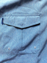 Load image into Gallery viewer, AFTCO Shirt Adult Extra Large Turquoise Blue Fishing Mesh Performance Pocket Men