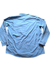 Load image into Gallery viewer, AFTCO Shirt Adult Extra Large Turquoise Blue Fishing Mesh Performance Pocket Men