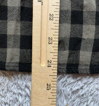 Load image into Gallery viewer, Anthropologie Cloth & Stone Shirt Womens Medium Wrap V-Neck Black Gray Viscose