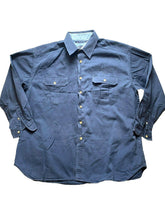 Load image into Gallery viewer, Regatta Shirt Adult Extra Large Button Up Long Sleeve Casual Flap Pocket Mens
