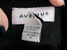 Load image into Gallery viewer, Avenue Skirt Womens 16 (36 Waist) Pencil Straight Midi Back Zip Spandex Ladies