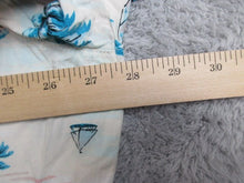 Load image into Gallery viewer, George Shirt Adult 3XL Hawaiian Aloha Palm Tree Sailboat AOP White Pink Teal Men