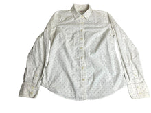 Load image into Gallery viewer, J Crew Shirt Womens Medium White Haberdashery Mini Polkadots Button Up Ladies