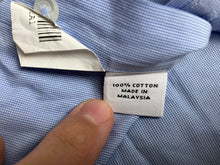 Load image into Gallery viewer, Proper Cloth Shirt Adult Extra Large Blue Button Up Collared Casual Dress Mens