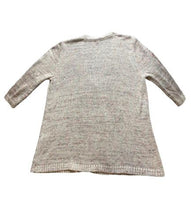 Load image into Gallery viewer, J Jill Sweater Womens Large Rainbow Pastel Cardigan Oversized Linen Nylon Blend