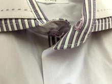 Load image into Gallery viewer, Fioruzzi Shirt Adult Large White Button Up Flip Cuff Contrast Italy Dress Mens