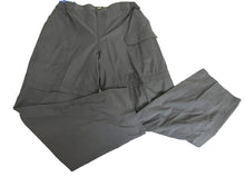 Load image into Gallery viewer, Orvis Pants Adult Large Charcoal Gray Convertible Outdoor Hiking Cargo Mens