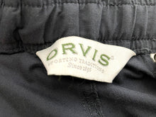 Load image into Gallery viewer, Orvis Pants Adult Large Charcoal Gray Convertible Outdoor Hiking Cargo Mens