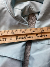 Load image into Gallery viewer, Duluth Trading Shirt Adult Small Aqua Blue Vented Fishing Mesh Snap Outdoor Mens