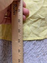 Load image into Gallery viewer, Anthropologie Joie Shirt Womens Medium Yellow Button Up Oversized Linen Rayon
