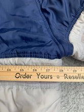 Load image into Gallery viewer, VTG Current Seen Jacket Adult Small Blue Ivory Zip Up Snap Ski Snow Coat Mens