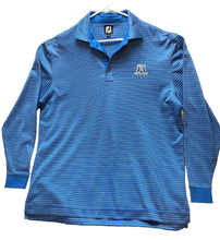 Load image into Gallery viewer, FJ FootJoy Shirt Adult Large Blue Fort Bragg North Carolina Ryder Golf Polo Mens
