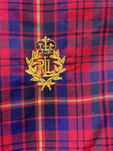 Load image into Gallery viewer, Lauren Ralph Lauren Shirt Womens 1X Red Green Tartan Plaid Button Up Plus Ladies