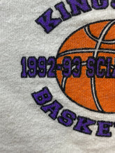 Load image into Gallery viewer, VTG Kingsmen Shirt Adult 2XL XXL Ivory Single Stitch SCIAC Basketball 90s Mens