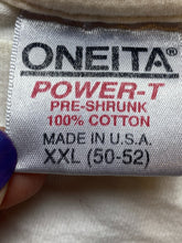 Load image into Gallery viewer, VTG Kingsmen Shirt Adult 2XL XXL Ivory Single Stitch SCIAC Basketball 90s Mens