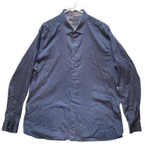 Load image into Gallery viewer, Ted Baker Shirt Adult 7 (Extra Large) Button Up Stretch Flip Cuffs Contrast Mens