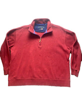 Load image into Gallery viewer, Orvis Sweater Adult Extra Large 1/4 Zip Fleece Embroidered Logo Outerwear Mens