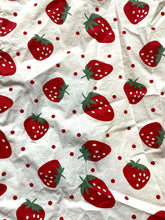 Load image into Gallery viewer, VTG VATPAVE Shirt Adult 2XL XXL Red White AOP Strawberry Button Up Hawaiian Mens