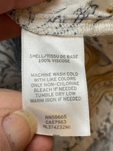 Load image into Gallery viewer, Anthropologie Hinge Dress Womens Small Navy Gold Hippie Peasant Boho Swing Flare