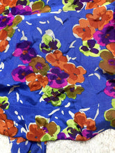 Load image into Gallery viewer, Anthropologie Girls From Savoy Shirt Womens Small AOP Flower Artsy Boho Wrap