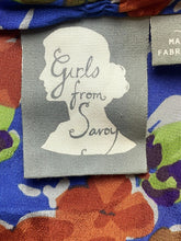 Load image into Gallery viewer, Anthropologie Girls From Savoy Shirt Womens Small AOP Flower Artsy Boho Wrap